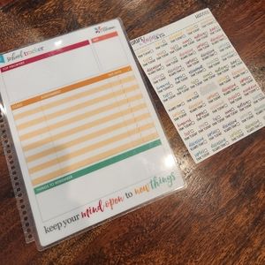 Erin Condren School Tracker Snap-in Dashboard